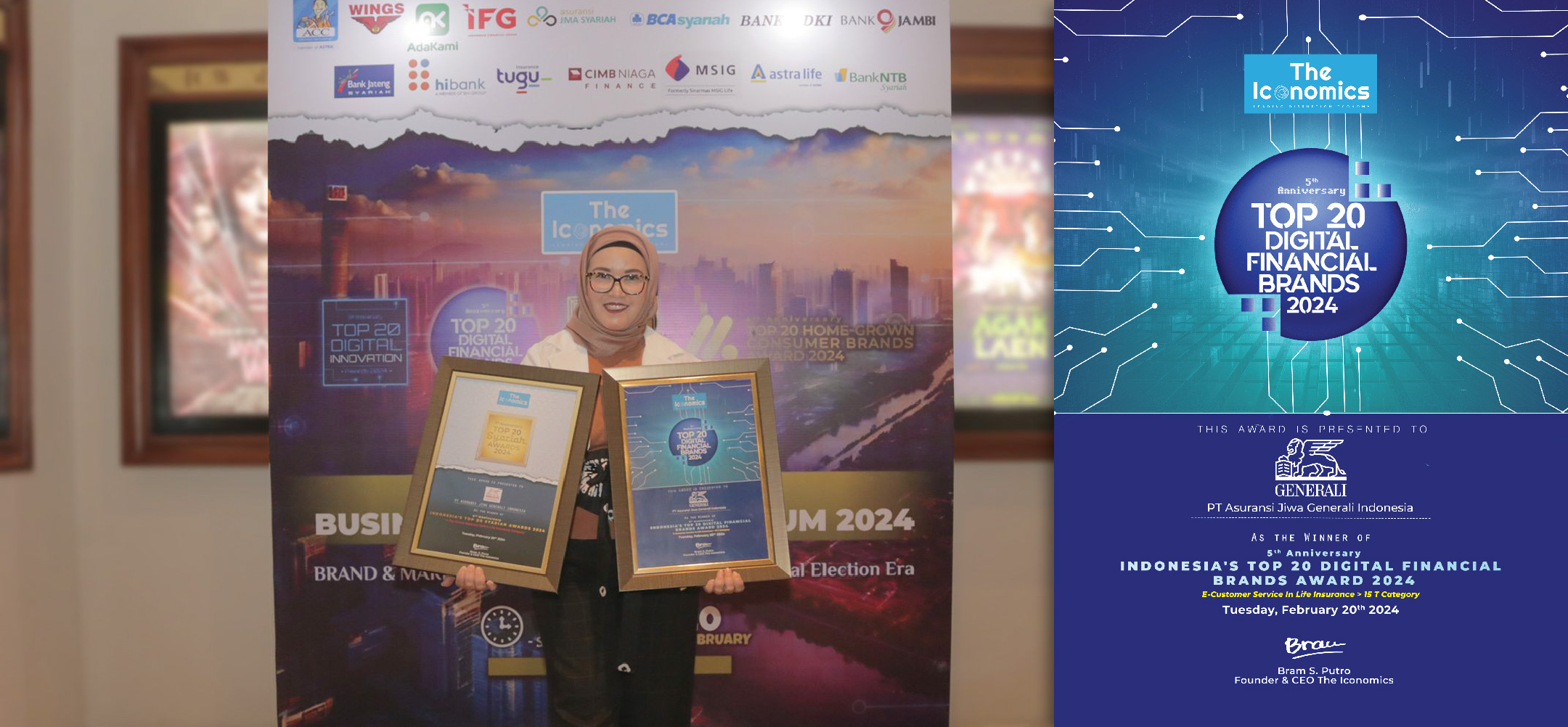 Indonesia Top 20 Digital Financial Brands Awards 2024