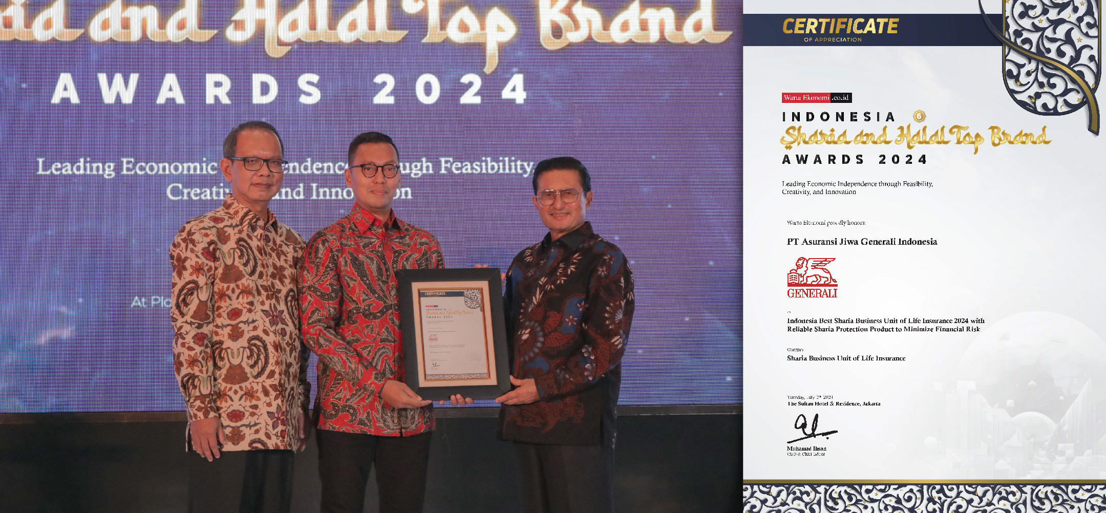 Indonesia Syariah and Halal Top Brand Award 2024